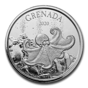 Scottsdale Mint 2020 Grenada mince Octopus BU 1 oz