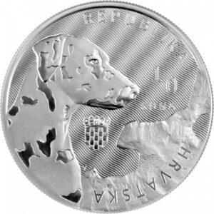Croatia Mint Mince - Dalmatský pes Croatia 2021 1 oz