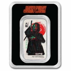Mint Stříbrná mince John Wick Osaka Bar 1 Oz USA