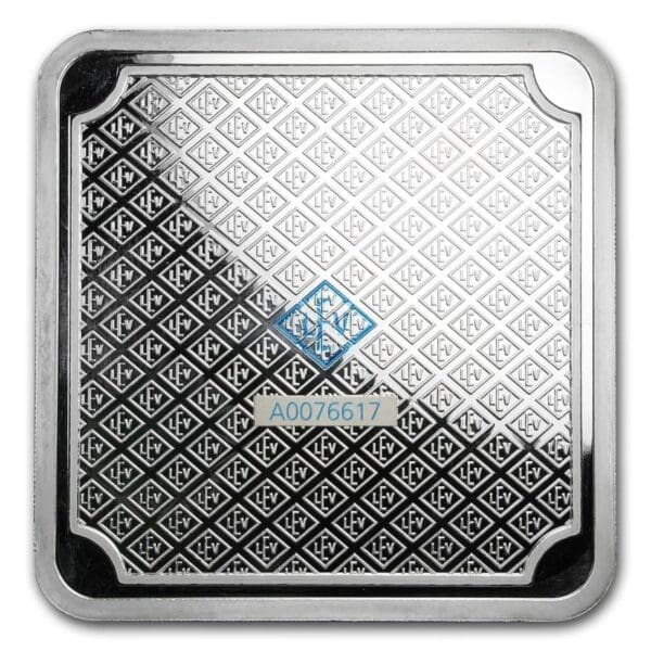 1 Kg Stříbrný čtverec - Geiger Edelmetalle (původní řada čtverců) - Image 2