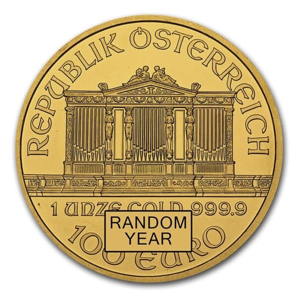Zlatá mince Wiener Philharmoniker 1 Oz Rakousko - Image 2