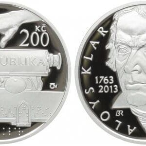 200 Kč 2013 - Aloys Klár, PROOF