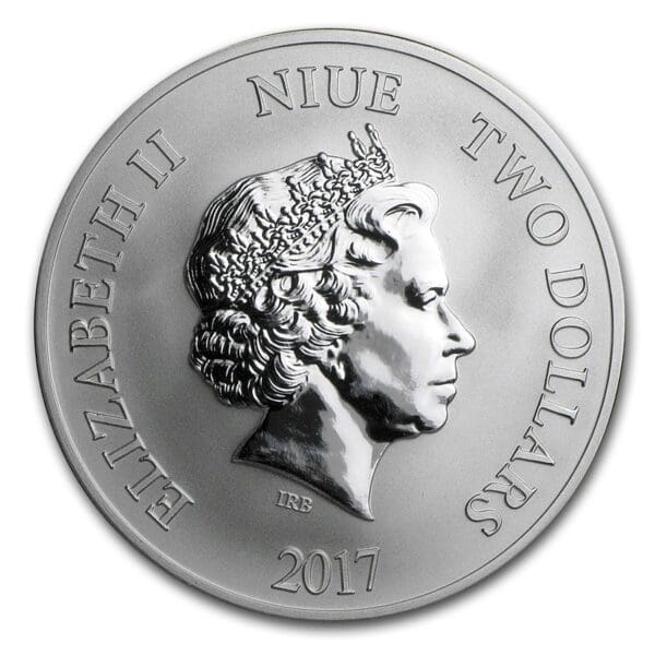 2017 Nový Zéland 1 oz $ 2 Lunární Rok Kohouta - Image 2