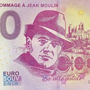 0 Euro Beziers Tribute A Jean Moulin Rouge France 2018