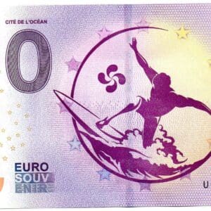 0 Euro Biarritz Cité de l'océan