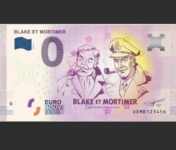 0 Euro BLAKE ET MORTIMER