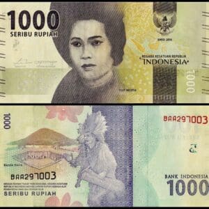 Indonesia 1000 Rupian 2016