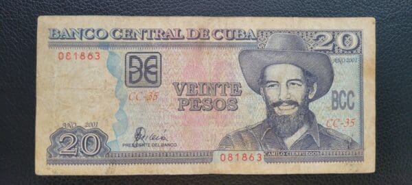20 PESOS - KUBA 2016