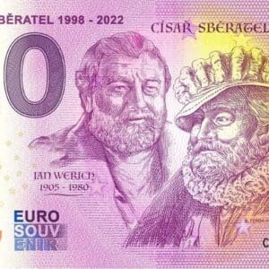 0 euro Veletrh Sběratel 1998-2022 ( Jan. Werich, Rudolf II)