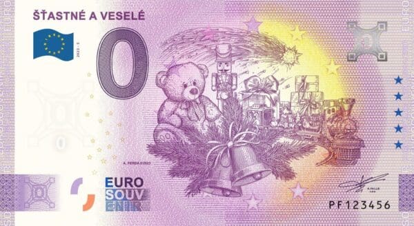 0 Euro Šťastné a veselé