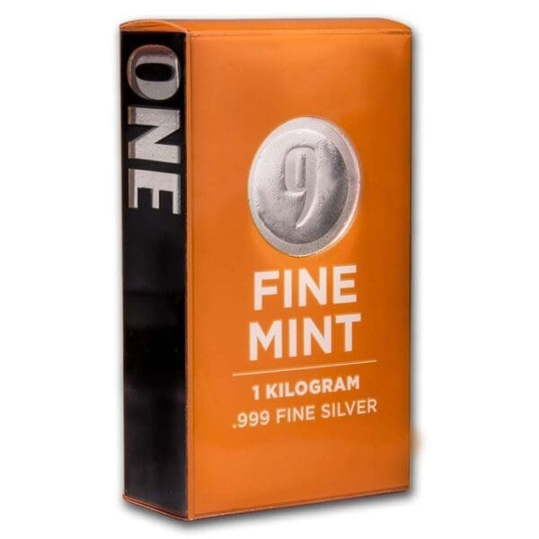 9Fine Mint 1 Kg stříbrný slitek - mincovna 9Fine - Image 2