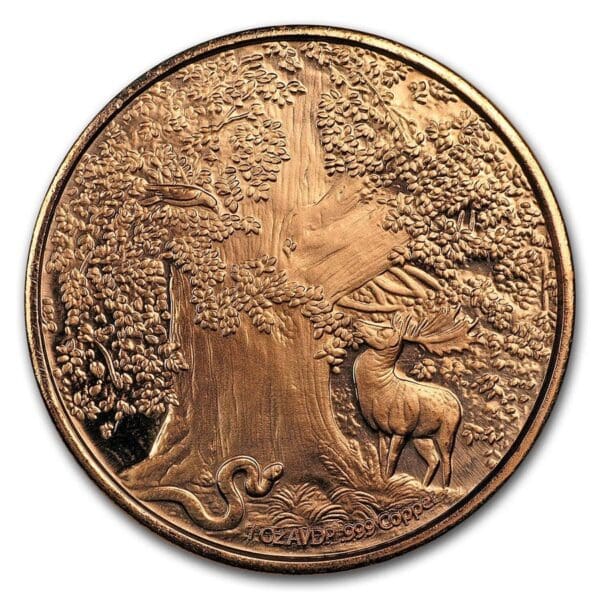 9Fine Mint 1 oz měděná mince - Severská stvoření: Nidhoggr Dragon - Image 2