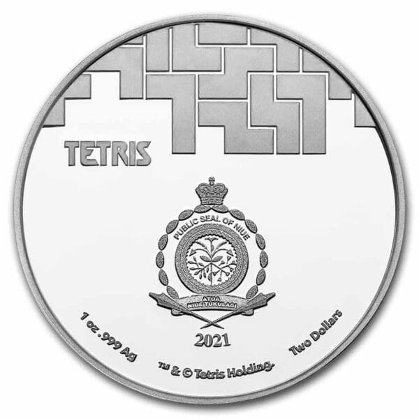 9Fine Mint $ 2 Tetris ™ St. Basil's Cathedral 1 Oz - Obrázek 2