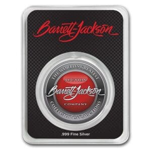 Stříbrná mince Barrett-Jackson® 1 Oz USA