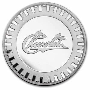 Stříbrná mince Originální logo Chevrolet (1911 - 1914) 1 oz USA