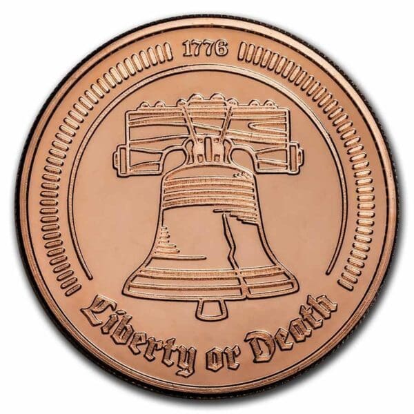 9Fine Mint Měděná mince Don't Tread on Me | Liberty or Death 1 Oz - Image 2