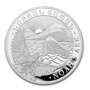 Stříbrná Mince Noah’s Ark (Noemova archa) 500 Drams 1 Oz BU 2023 Armenia