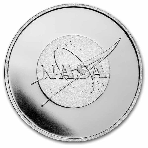 Stříbrná mince NASA Meatball 1 oz USA - Image 3