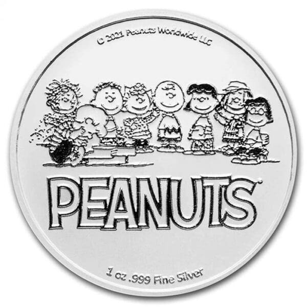 Stříbrná mince Peanuts® Charlie Brown 1 oz 2021 USA Colorized - Image 3