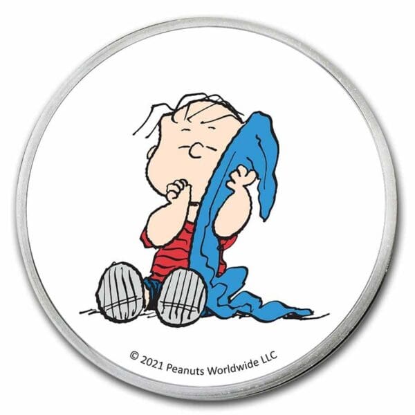 Stříbrná mince Peanuts® Linus Van Pelt 1 oz 2021 USA