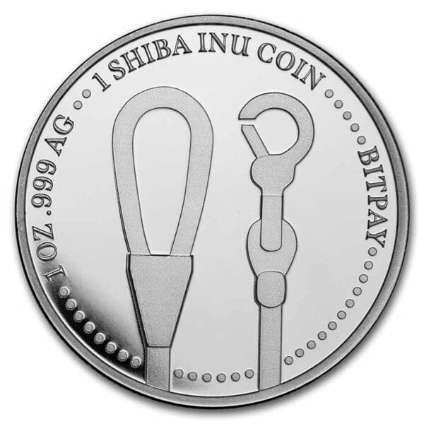 Stříbrná mince Shiba Inu 1 Oz USA - Image 2