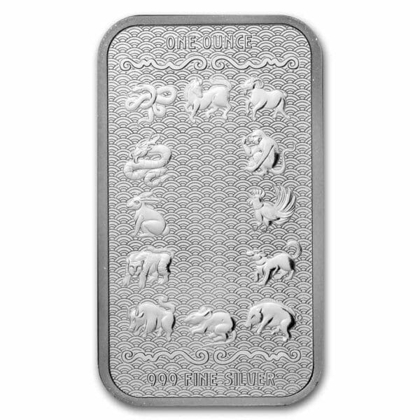 9Fine Mint Slitek Year of the Dragon (řada 2) 1 Oz - Image 2
