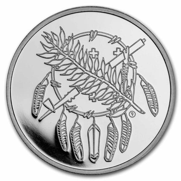 9Fine Mint Stříbrná mince "Grand Buffalo" od DG Smalling 1 Oz - Image 2