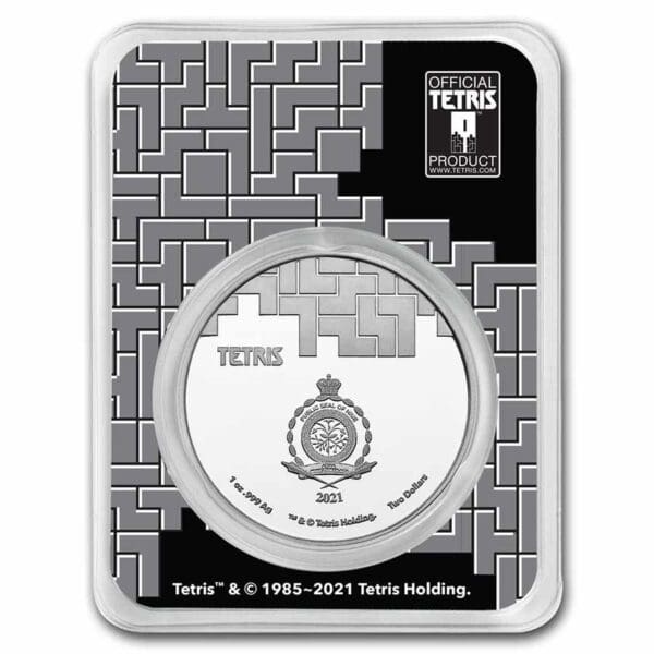 9Fine Mint Tetris ™ St. Basil's Cathedral 1 oz - Image 2