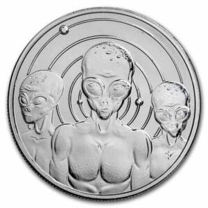 Stříbrná mince UFO 1 oz USA