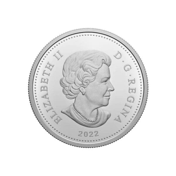 Stříbrná mince Platinové jubileum Královny Alžběty II. 23,17 g 1 CAD 2022 Canada - Image 2