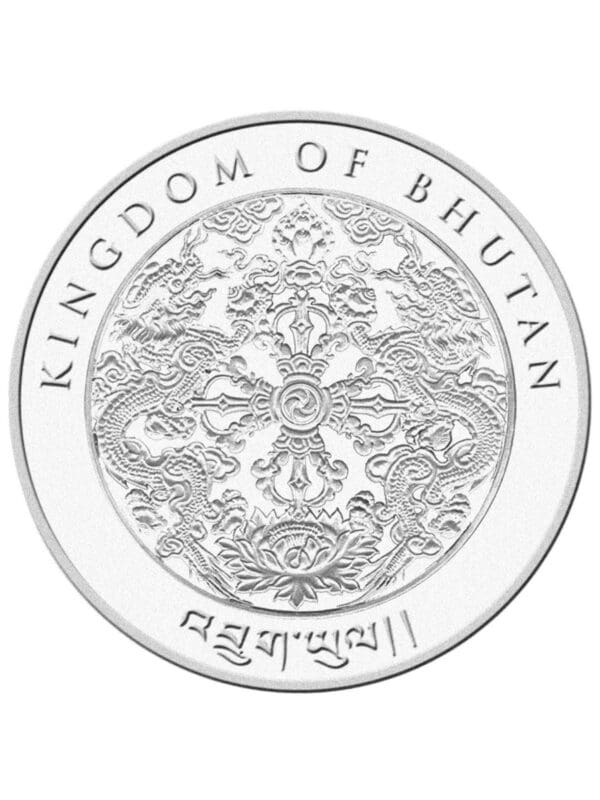 Bhútánské království KINGDOM OF BHUTAN LUNAR OX 1 oz