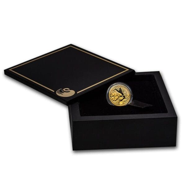 Zlatá mince Voyage of Discovery: Endeavour 2020 proof 1/4 OZ Austrálie - Image 3
