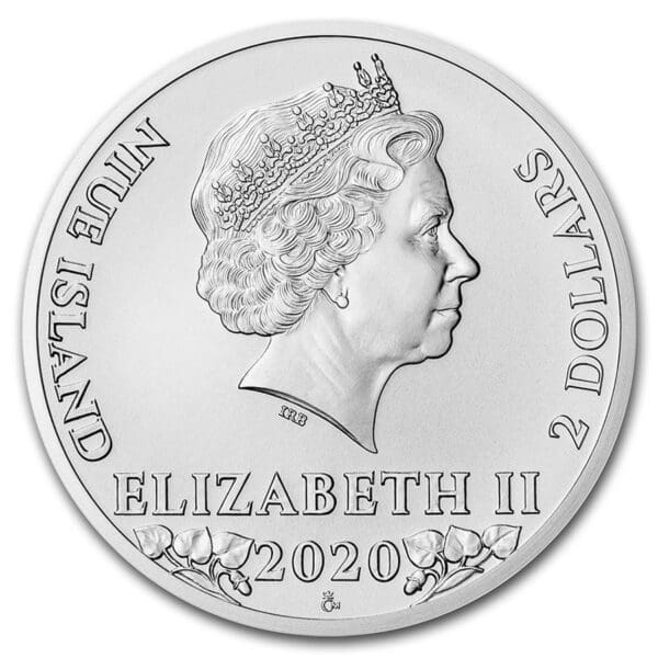 Česká mincovna 2020 Niue 1 oz Stříbro Český lev - Image 2