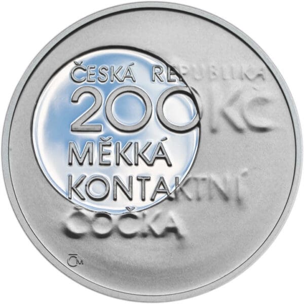 Česká mincovna Mince 200 Kč 2013 Otto Wichterle 13 g Proof - Image 2