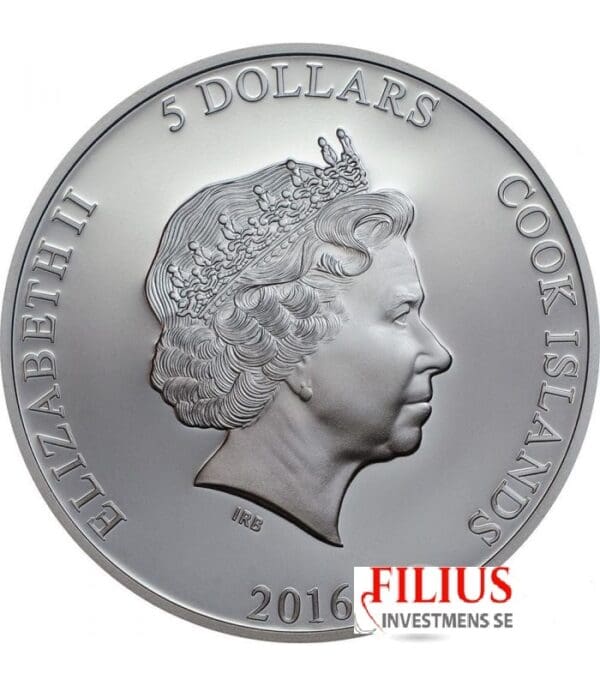 Cook Islands Anonymous V pro Vendetta 1 oz - Image 2