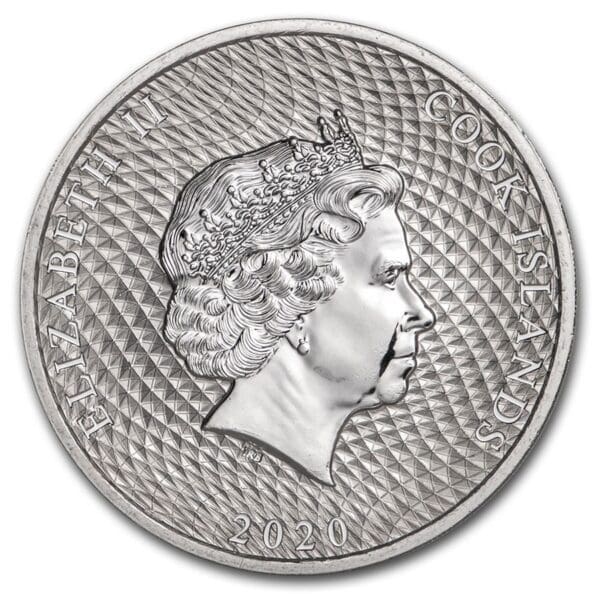 Cook Islands Bounty mince na Cookovy ostrovy v roce 2020 1 oz - Image 2