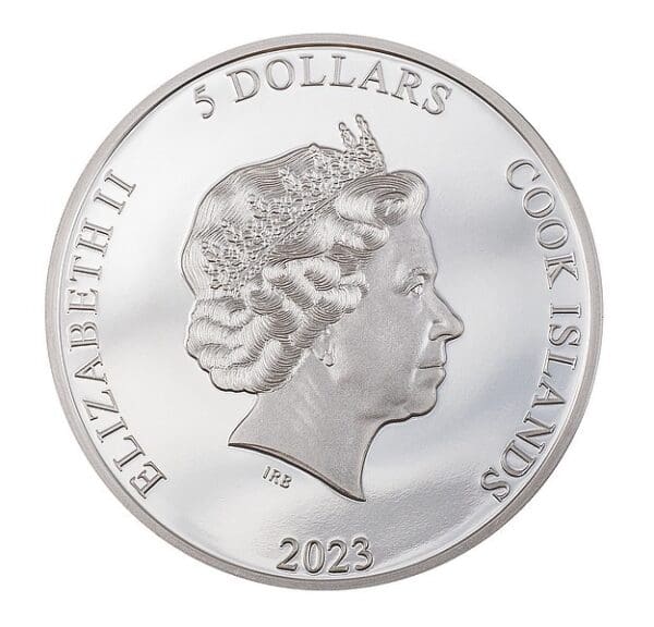Cook Islands Iron Maiden: Eddie the Trooper 1 Oz - Image 3