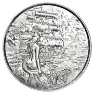Stříbrná mince The Siren 2 Oz USA