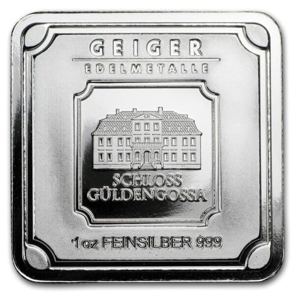 Geiger Edelmetalle (původní řada čtverců) 1 Oz - Image 2