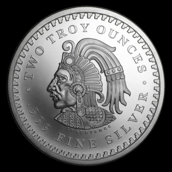 Golden State Mint 2 oz -aztécký kalendář - Image 3