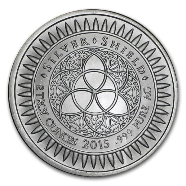 Golden State Mint Stříbrná mince Argyraspides 2 Oz 2015 USA - Image 2