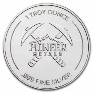 Stříbrná mince Pioneer Metals 1 oz