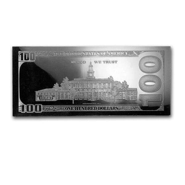 Highland Mint Stříbrný medaile 4 oz - náhodný rok 100 $  (w / Box & COA) - Image 3