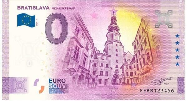 0 euro BRATISLAVA MICHALSKA BRANA