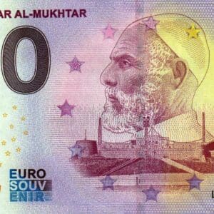 0 euro LIBYA OMAR AL-MUKHTAR