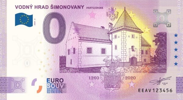 0 euro Vodný HRAD SIMONOVANY