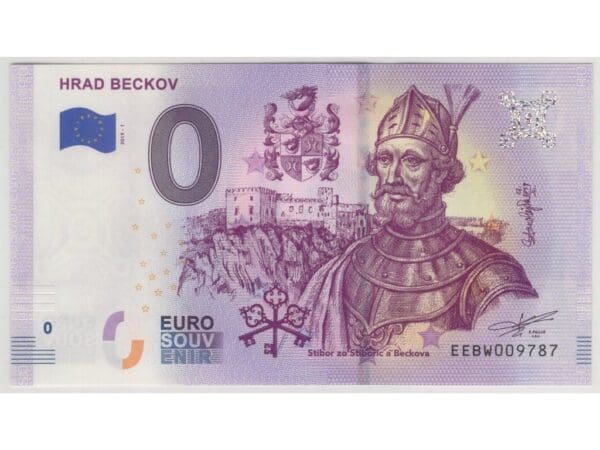0 euro Hrad Beckov