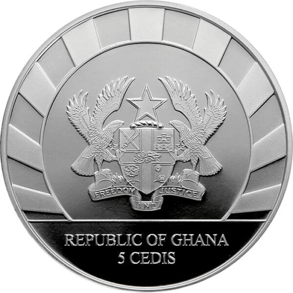 Leipziger Edelmetallverarbeitung Doba ledová -  Nosorožec srstnatý 1 oz - Image 2