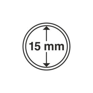 Leuchtturm1917 Prémiové kulaté bublinky CAPS 15 mm (10-ks)