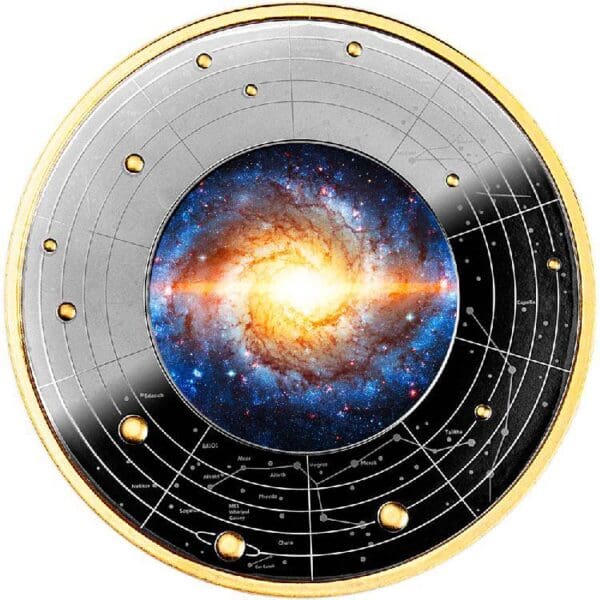 Mennica Polska Stříbrná mince Mléčná Dráha (Milky Way) 17,5 g 2023 Polsko